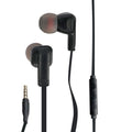 Soundnetic Bulk Earbud with Inline Mic, Volume Control Flat Cable, and 3.5mm Plug (500 Pack)