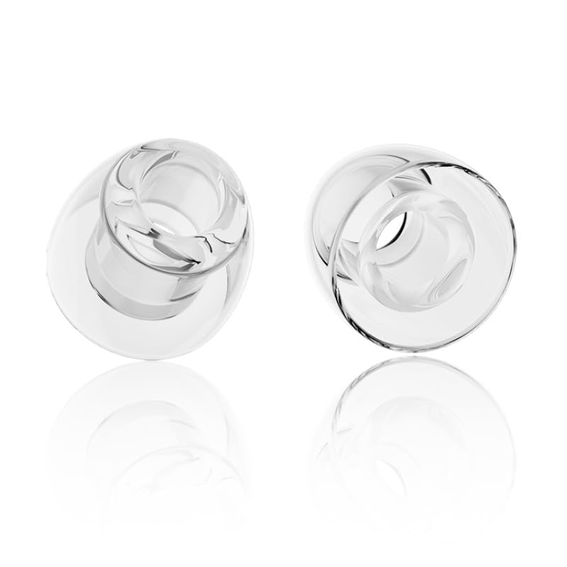 Liquid Silicone Replacement Ear Tips for Wireless Earbuds, 3 Pairs