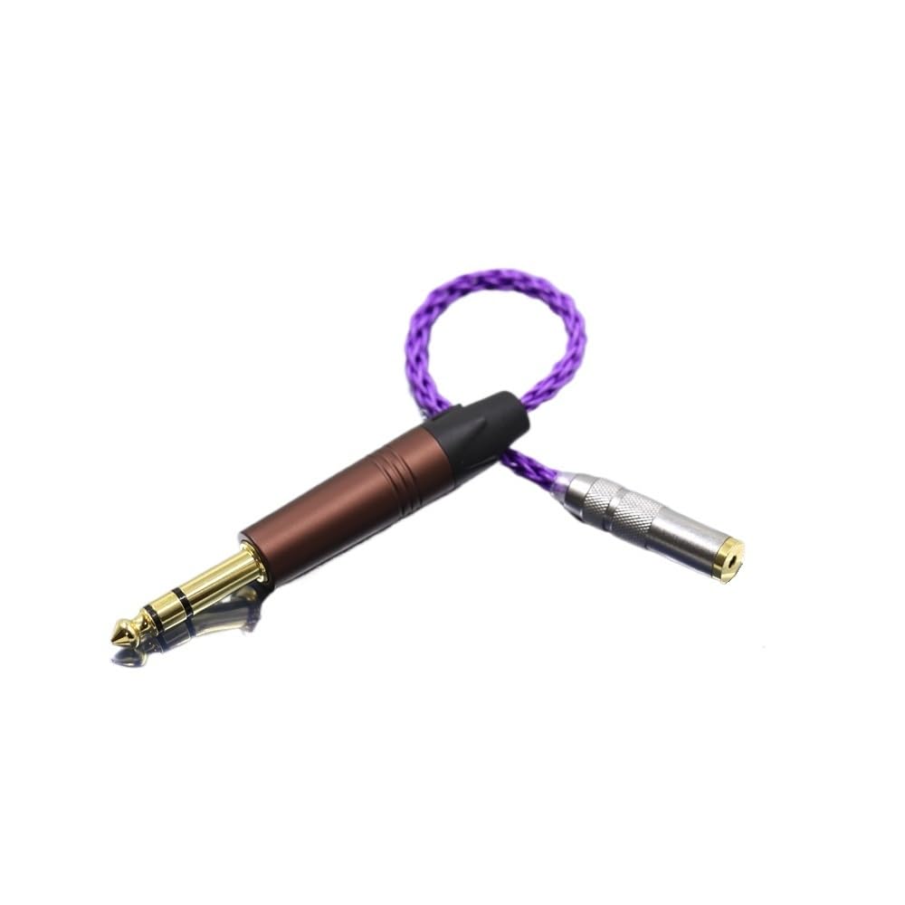 6.35mm Male to 2.5mm Female Balanced Audio Adapter Cable