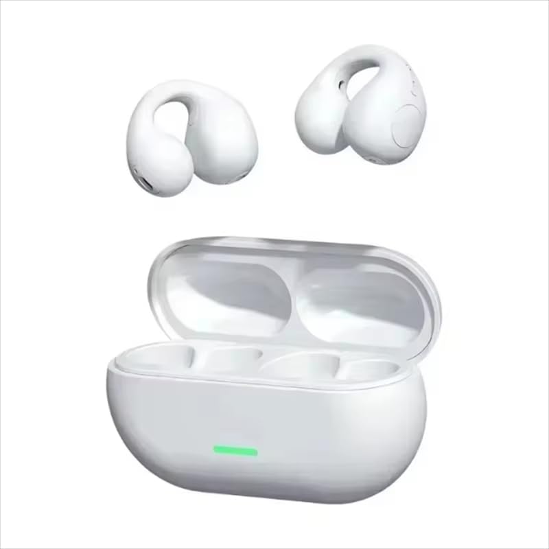 Wireless Ear Clip Bluetooth Earbuds with Charging Case
