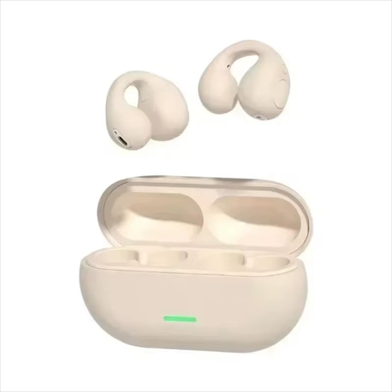 Wireless Ear Clip Bluetooth Earbuds with Charging Case