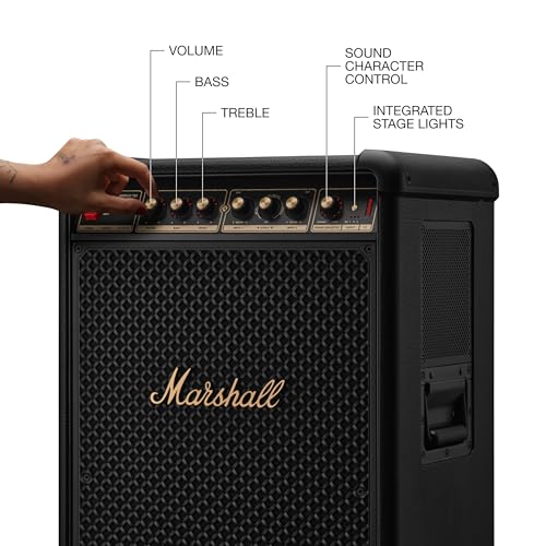 Portable Wireless Party Speaker with Bluetooth & LED Lights