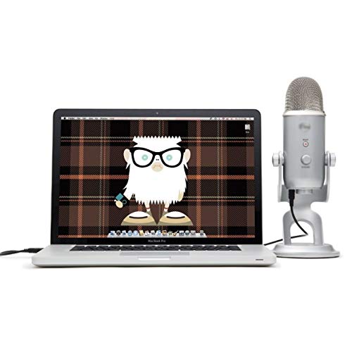 USB Condenser Microphone with Built-In Sound Card for Recording & Streaming