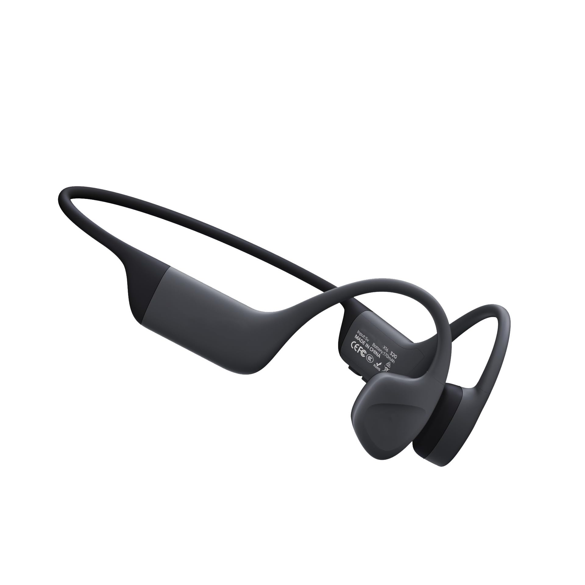 Bone Conduction Open-Ear Bluetooth Headphones with 32GB Memory