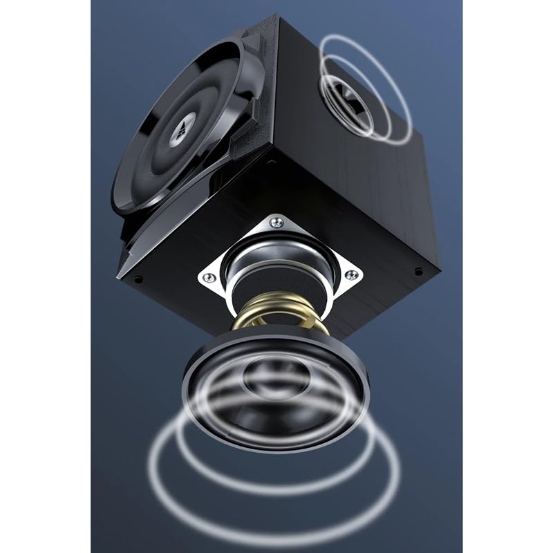 Multimedia Stereo Computer Speakers with Subwoofer & Surround Sound