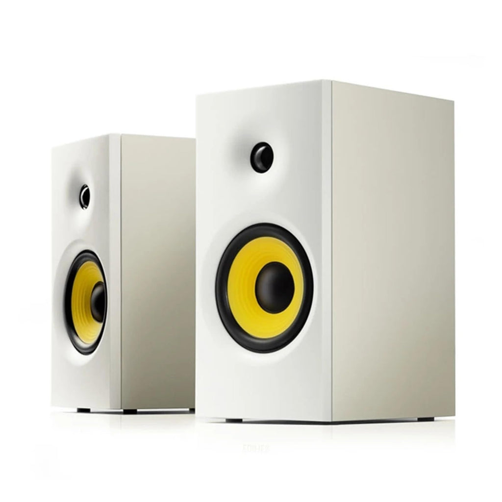 Bluetooth Bookshelf Active Speakers with Wooden Cabinet & Subwoofer