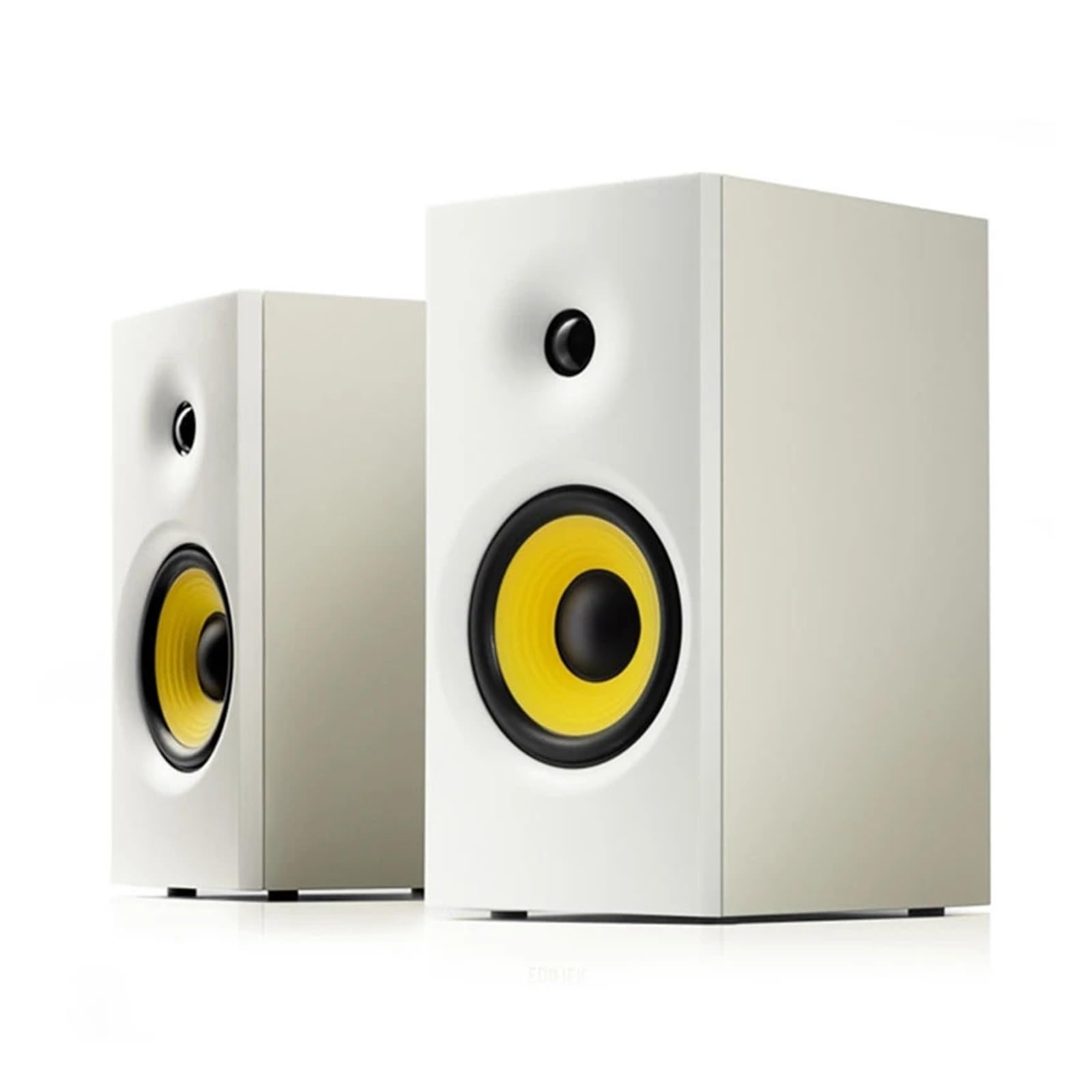Bluetooth Bookshelf Active Speakers with Wooden Cabinet & Subwoofer