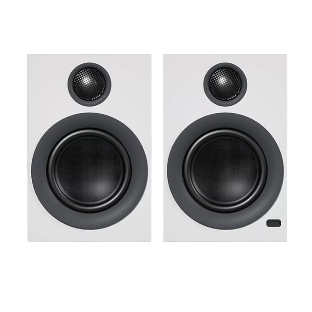 Hi-Fi 2.0 Bookshelf Speakers for Desktop & TV Audio
