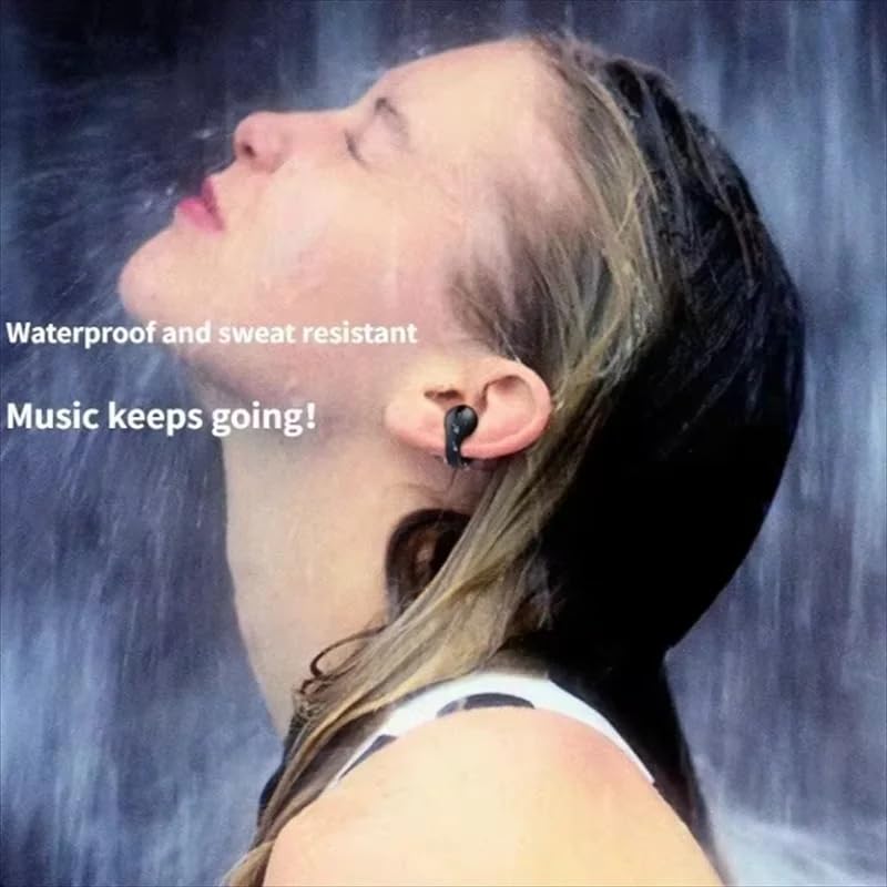 Wireless Ear Clip Bluetooth Earbuds with Charging Case
