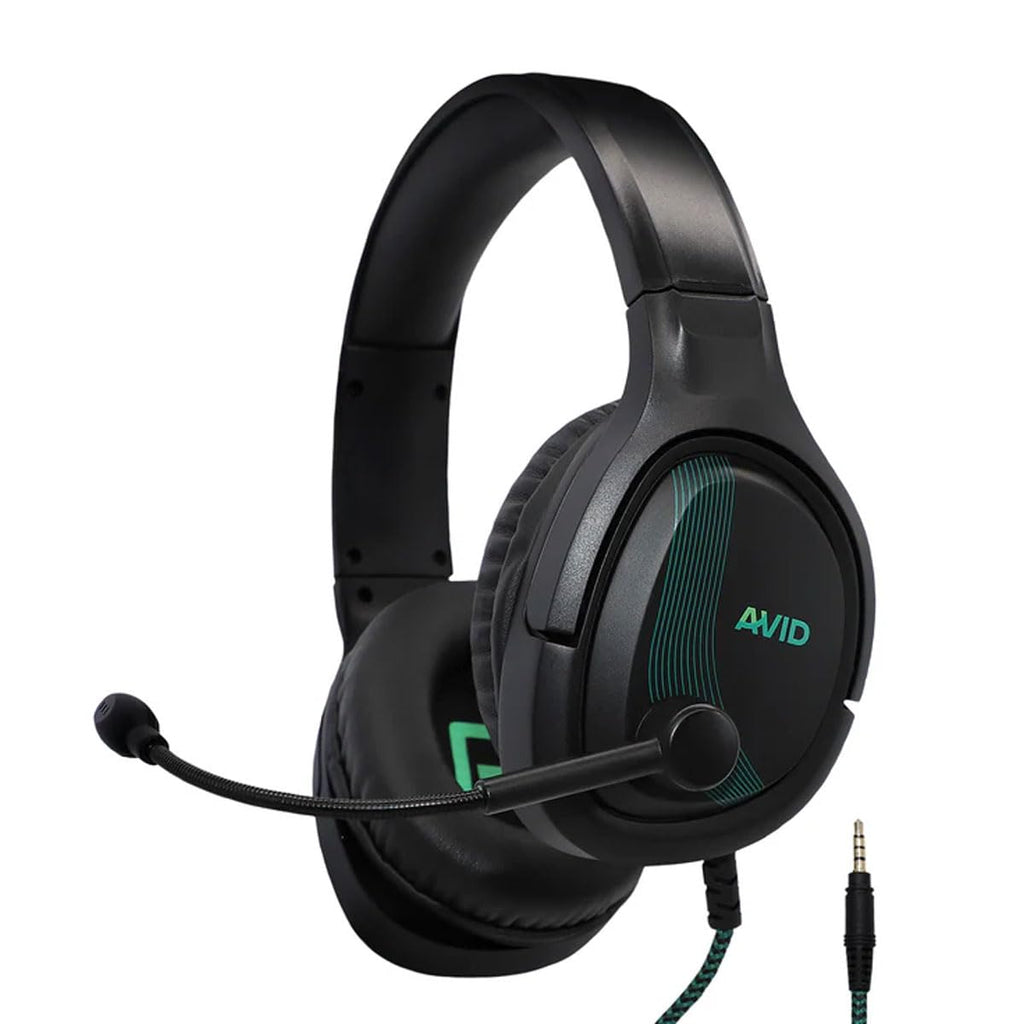 Avid AP-1000 AVIGA Gaming Headset, TRRS, Black