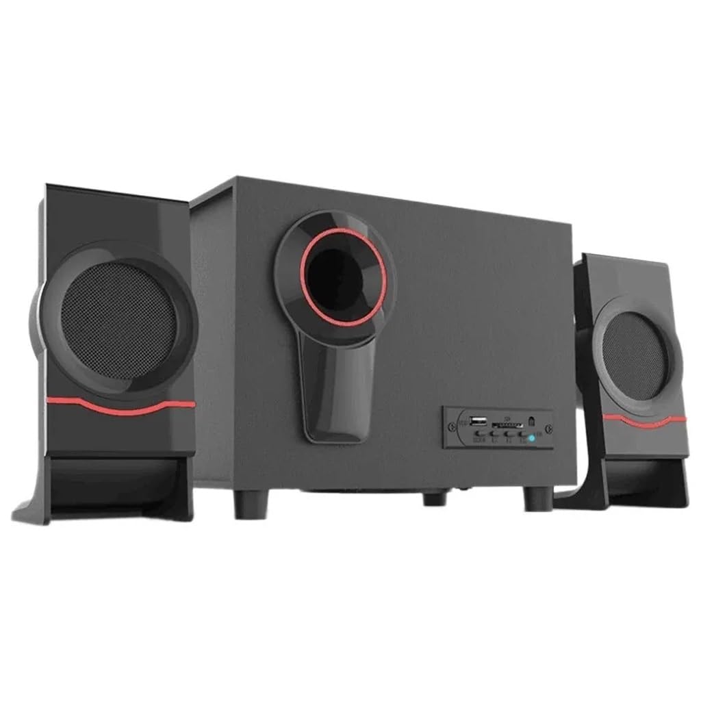 Multimedia Desktop Speaker with Subwoofer & 3.5mm Connection