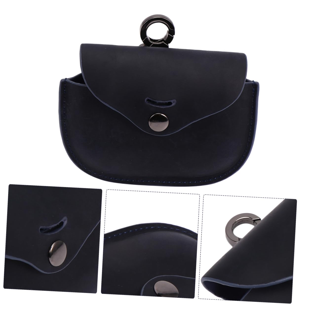Leather Protective Case Set for Wireless Earbuds Charging Case