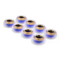 Wide Bore Silicone Ear Tips with Brass Nozzle for IEM Earbuds