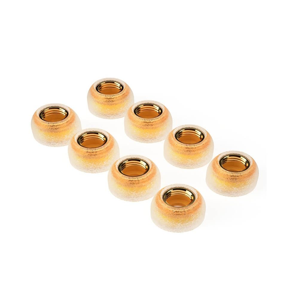 Wide Bore Silicone Ear Tips with Brass Nozzle for IEM Earbuds