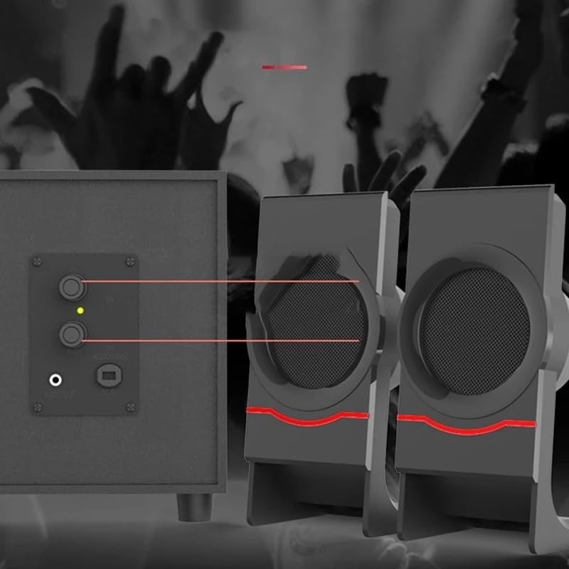 Multimedia Desktop Speaker with Subwoofer & 3.5mm Connection
