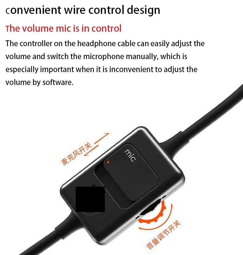 Wired Stereo Gaming Headset with Microphone & Noise Isolation