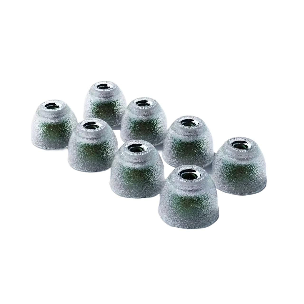 HiFi Silicone Ear Tips with Stainless Steel Core, 4 Pairs