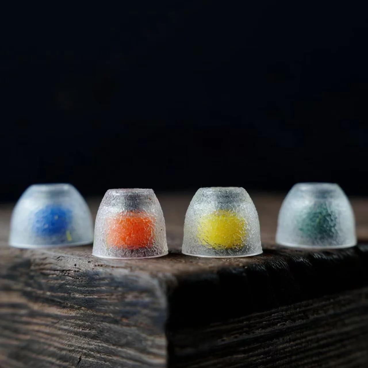 HiFi Silicone Ear Tips with Stainless Steel Core, 4 Pairs