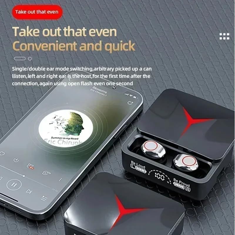 Wireless Gaming Earbuds with Bluetooth 5.3 & Low Latency