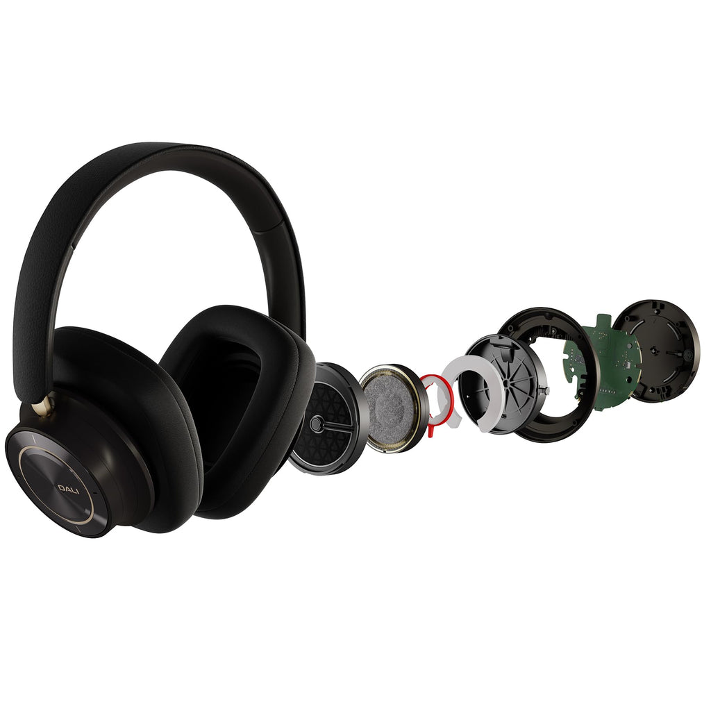 Wireless/Wired Hi-Fi Over-Ear Headphones with ANC and AptX Bluetooth