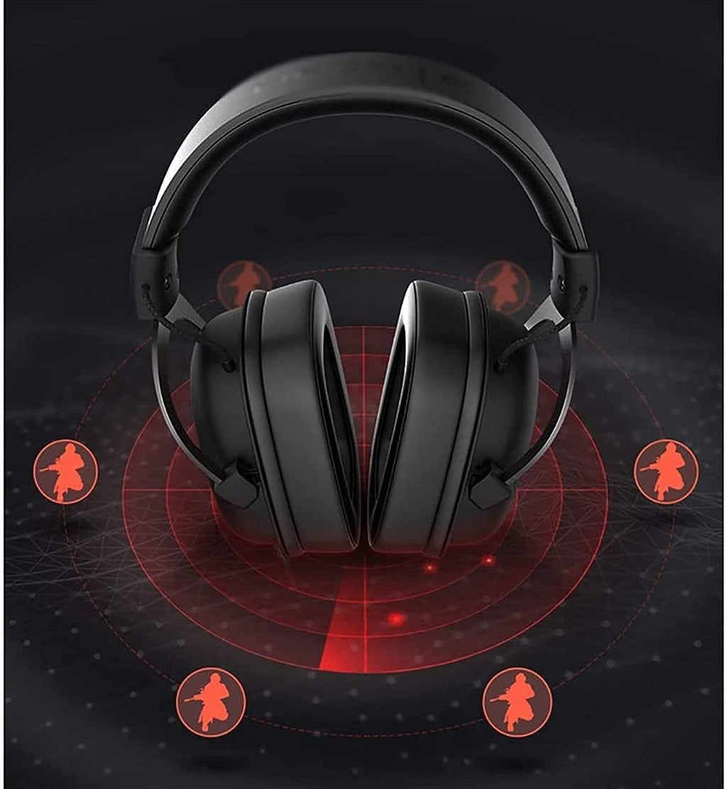 Wired Gaming Headset with Stereo Sound & Noise Isolation Mic