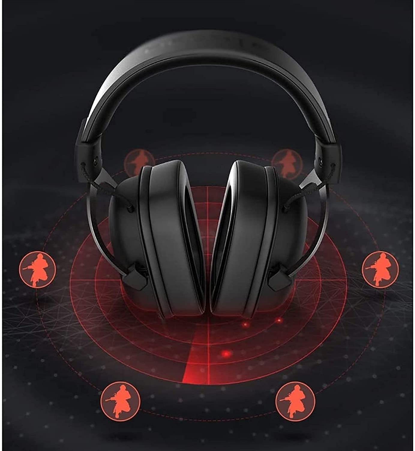 Wired Gaming Headset with Stereo Sound & Noise Isolation Mic
