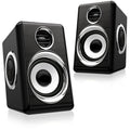USB & AUX Computer Speakers with Bass Enhancement