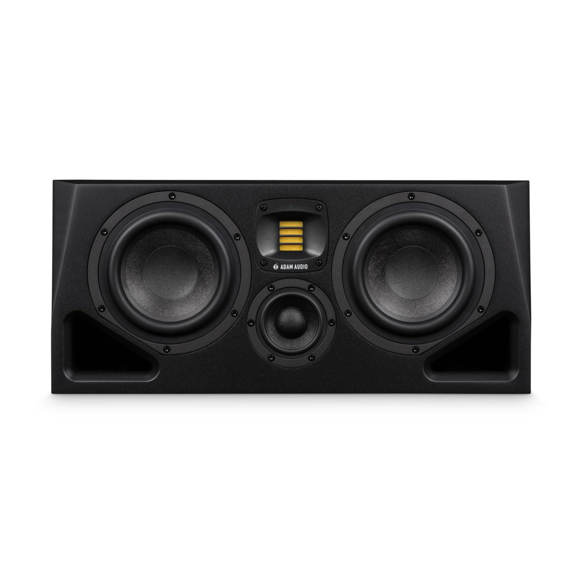 Powered Three-Way Studio Monitor Speaker Bundle (Pair)