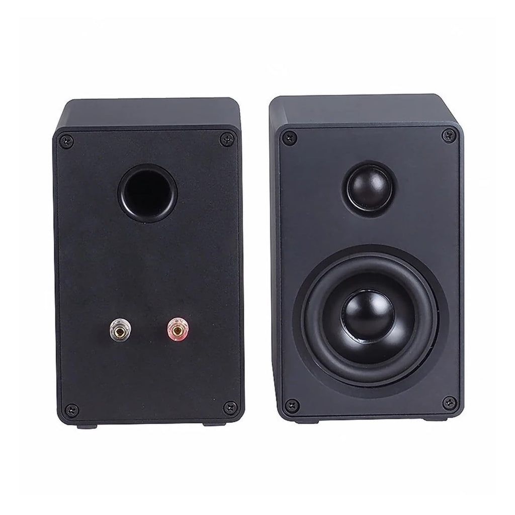 Aluminum Alloy 2.0 Passive Stereo Speakers for Desktop Audio
