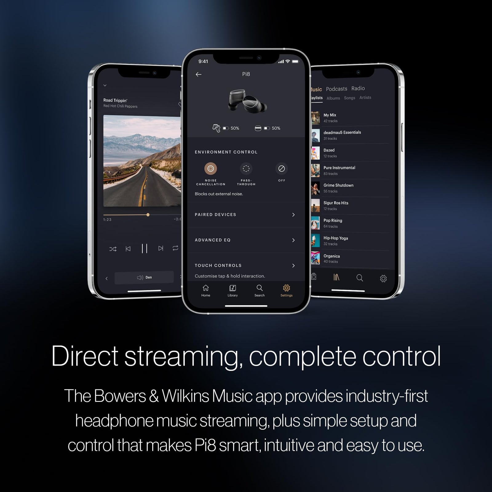 Wireless ANC Earbuds with aptX Lossless & Quick Charging