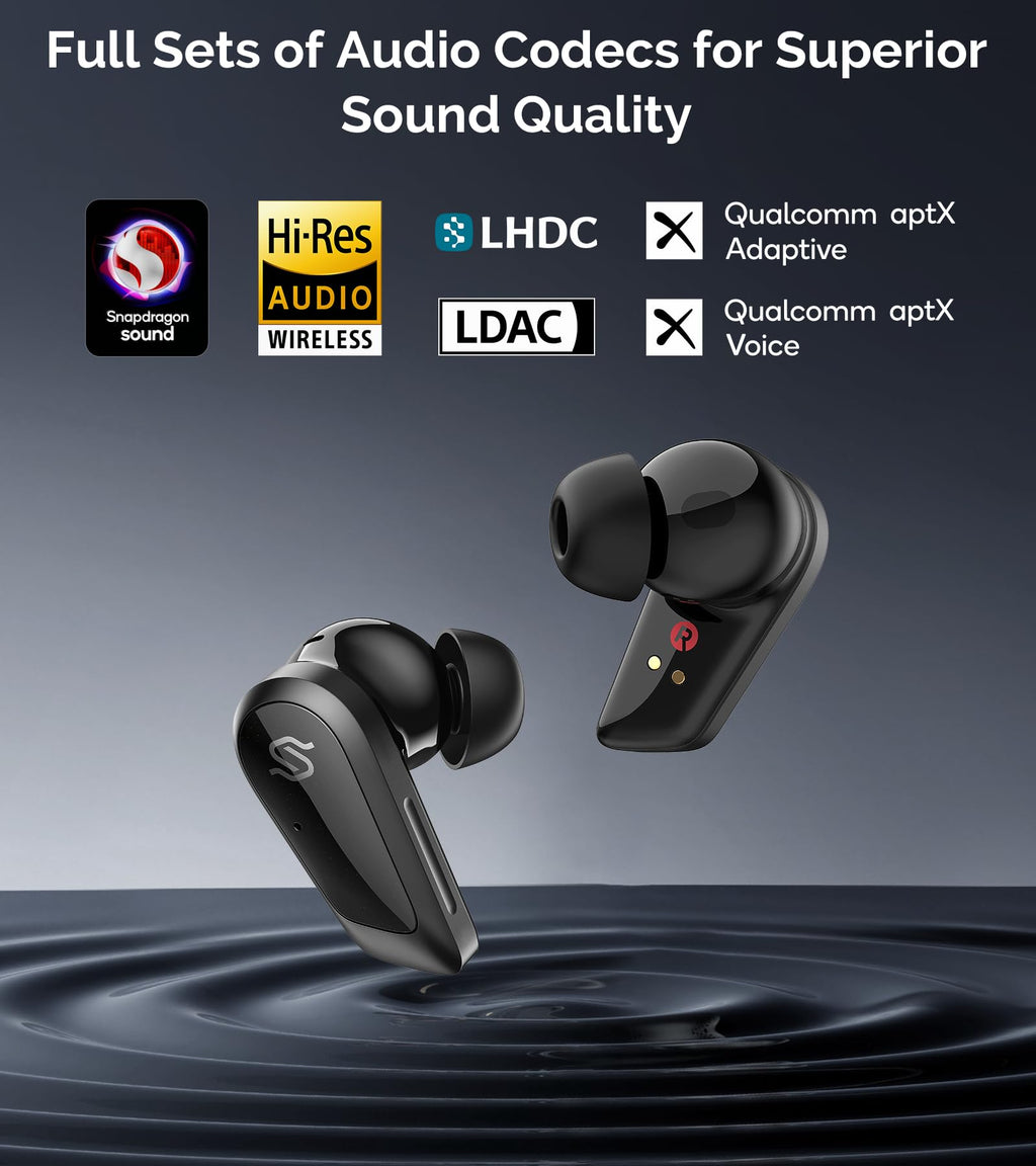 Planar Magnetic Wireless Earbuds with ANC & Hi-Res Audio