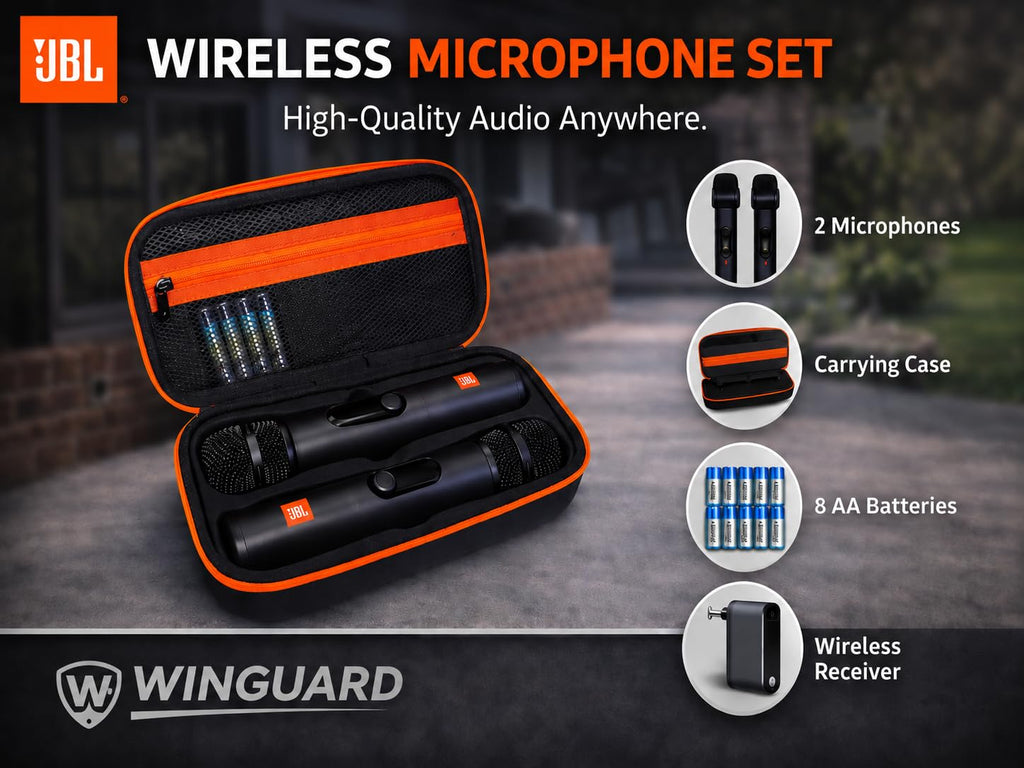Portable Battery-Powered Party Speaker with AI Sound Boost & 15-Hour Playtime