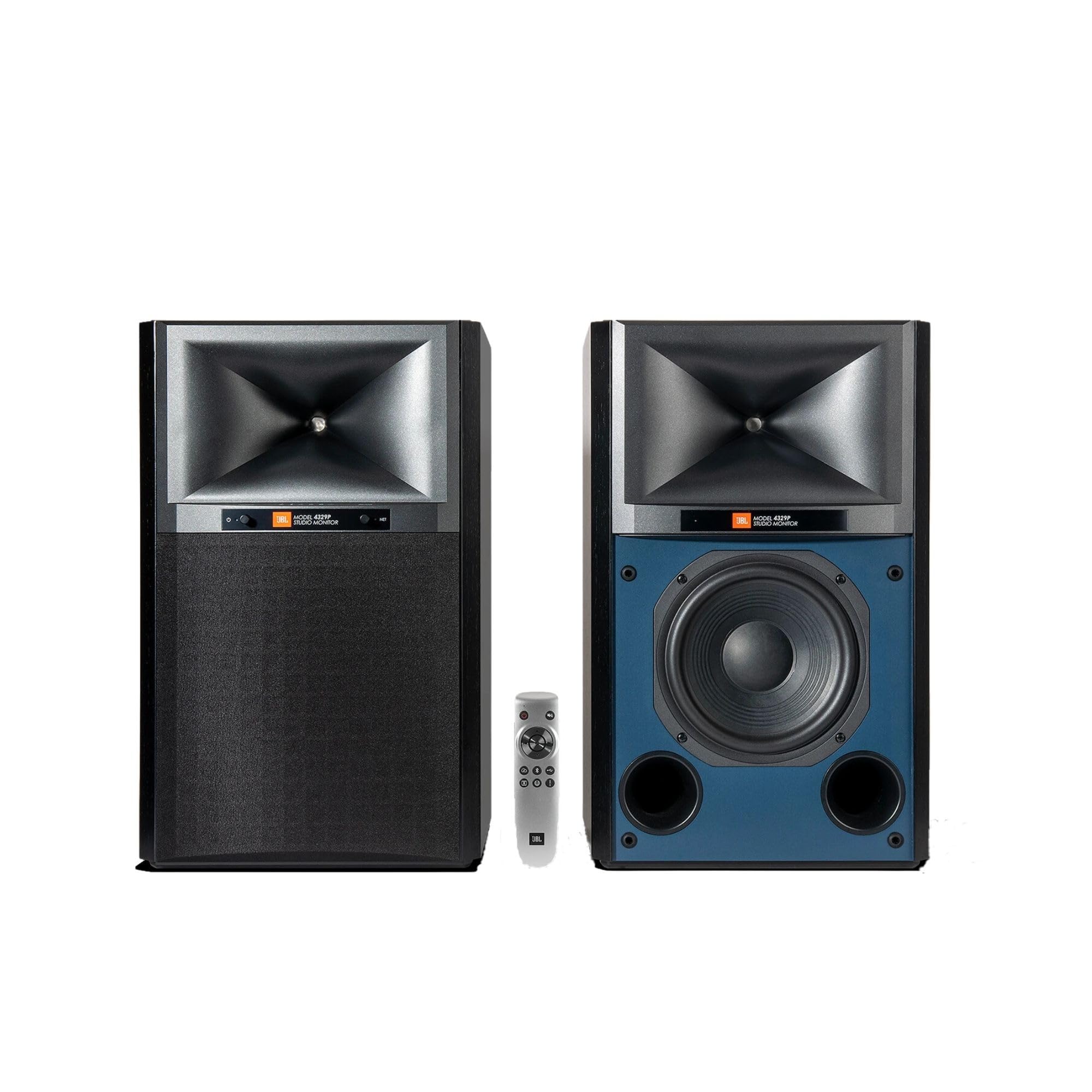 JBL 4329P Studio Monitor Powered Bookshelf Speaker Pair with aptX Bluetooth