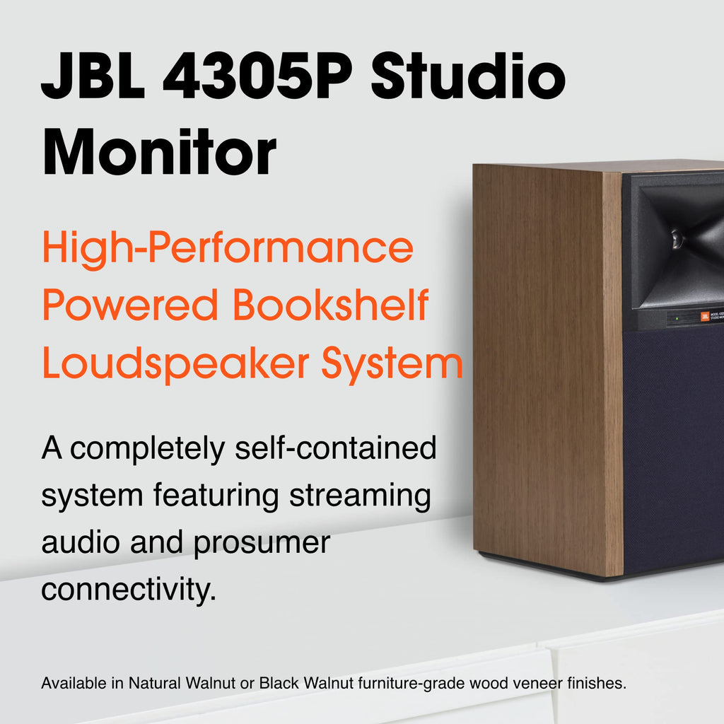 Jbl 4305P Studio Monitor integrated_stereo_system