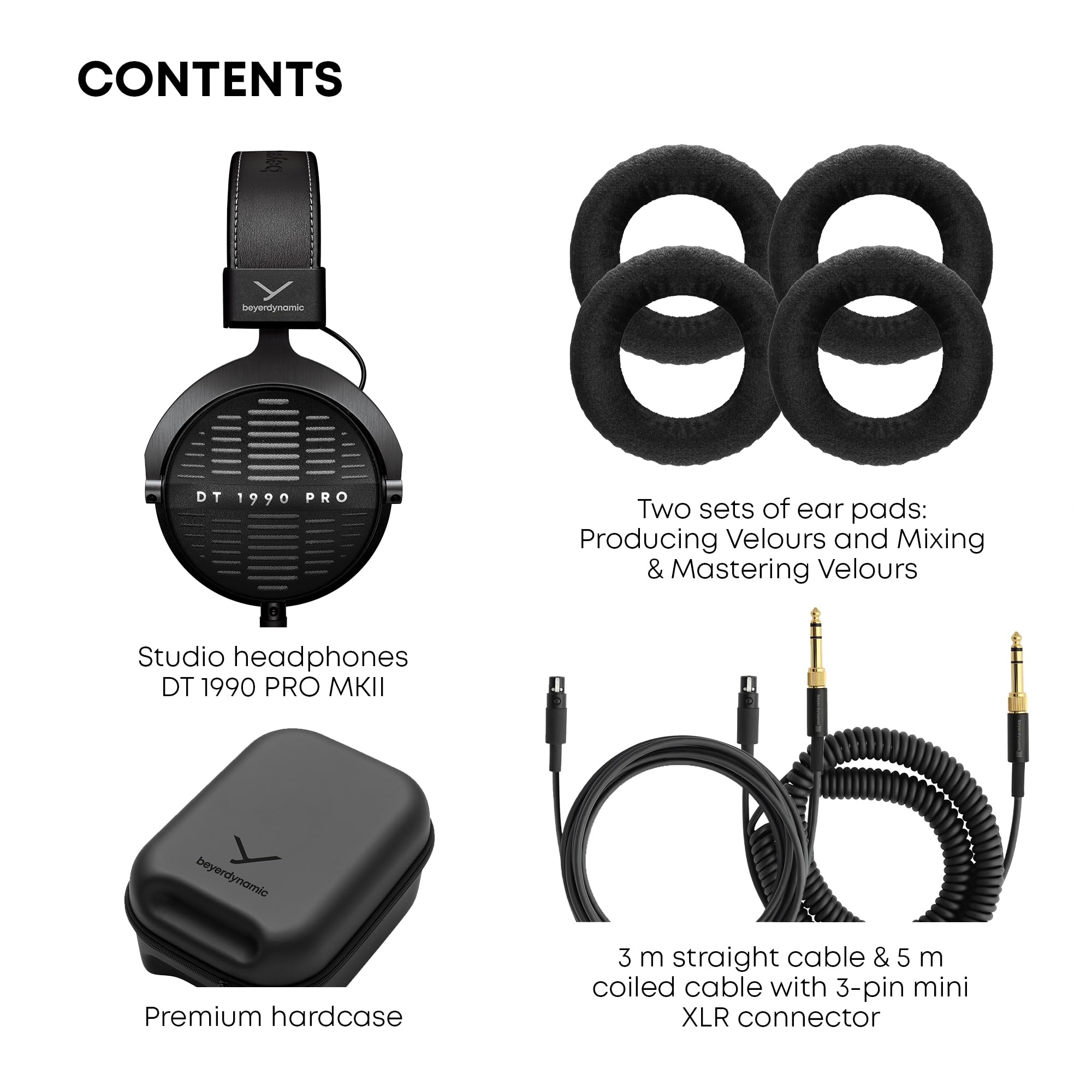 Open-Back Studio Monitor Headphones for Mixing & Audiophile Listening