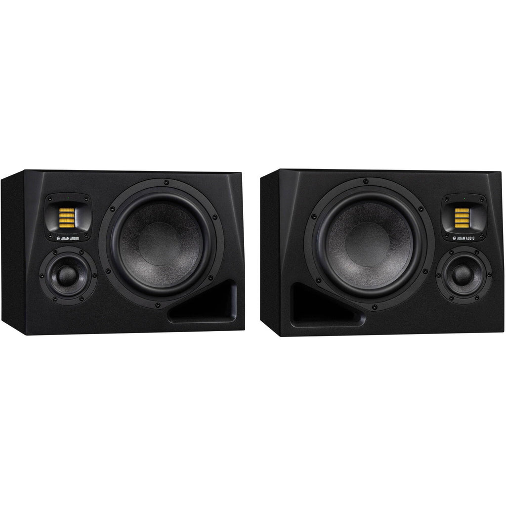 Adam Audio A8H 340W 8" Active 3-Way Studio Monitors Kit (Left and Right Pair)