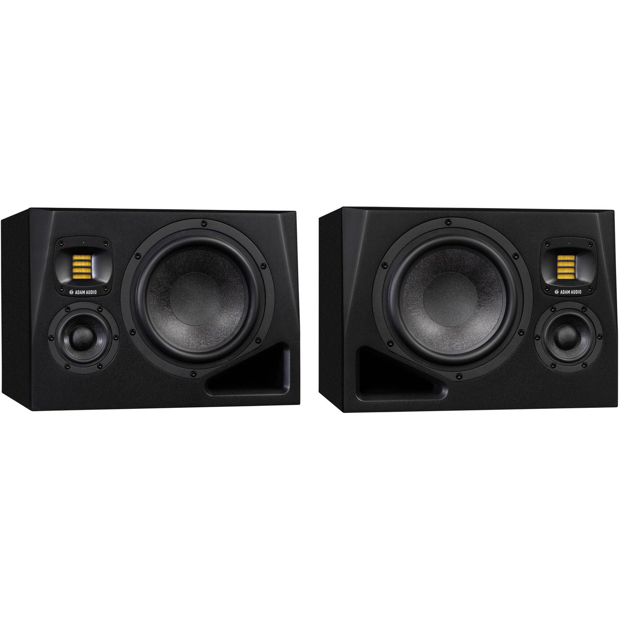 Adam Audio A8H 340W 8" Active 3-Way Studio Monitors Kit (Left and Right Pair)