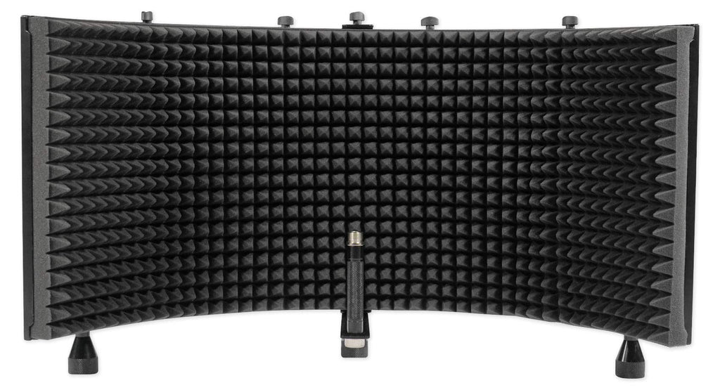 Closed-Back Professional Monitor Headphones Bundle with Mic Isolation Shield