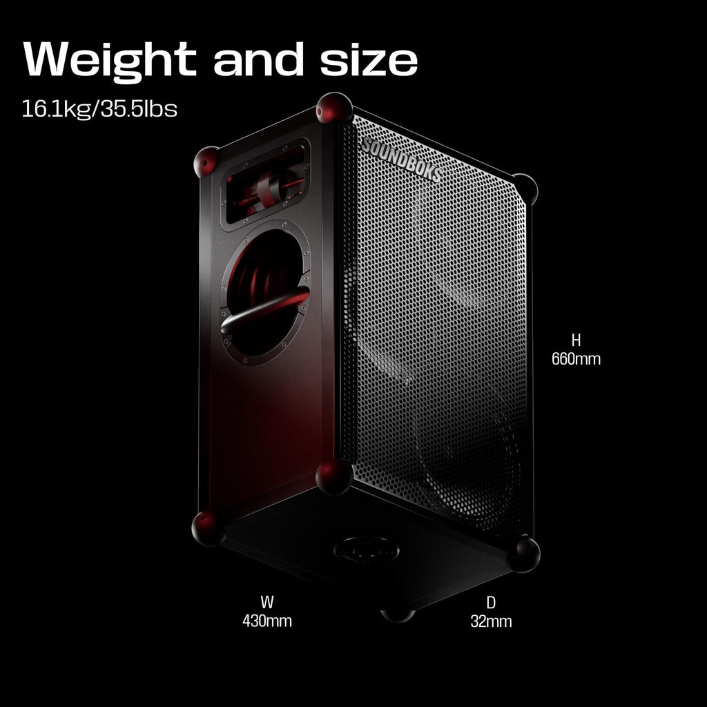 Portable Bluetooth Performance Speaker with 40-Hour Battery Life