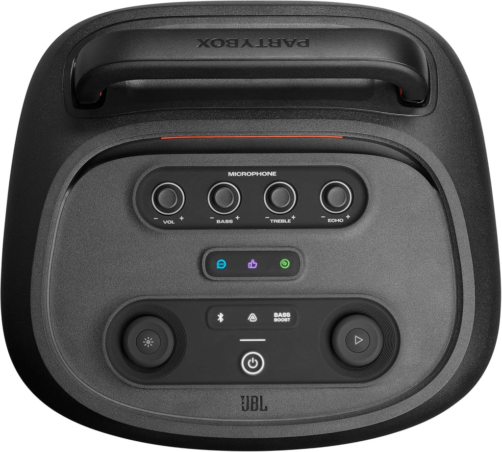 Portable Battery-Powered Party Speaker with AI Sound Boost & 15-Hour Playtime