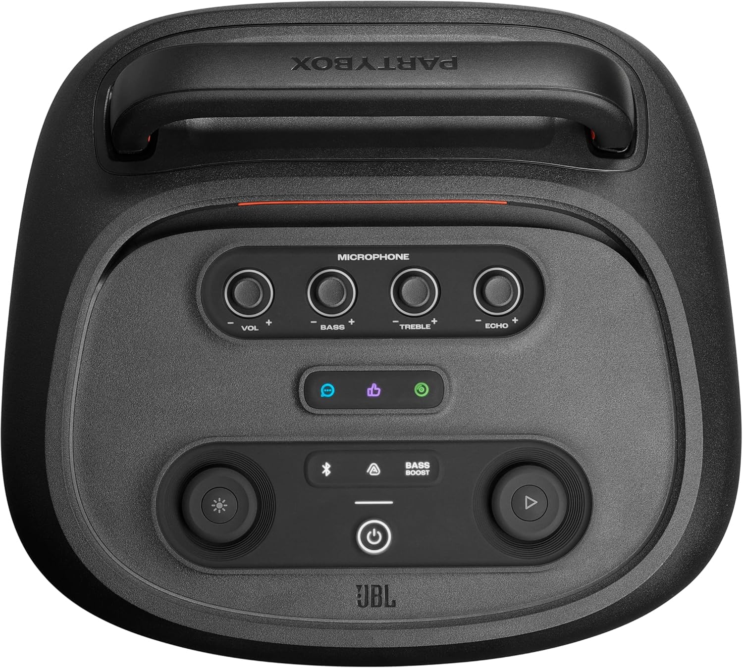 Portable Battery-Powered Party Speaker with AI Sound Boost & 15-Hour Playtime