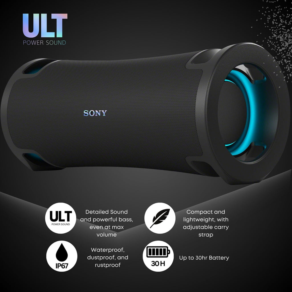 Wireless Portable Speaker Pair with Bluetooth & Expressive Lighting